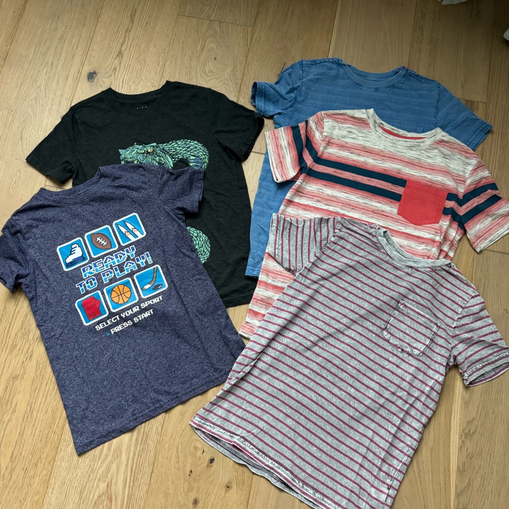 Cat & Jack Boy Shirt Bundle 8-10 years
